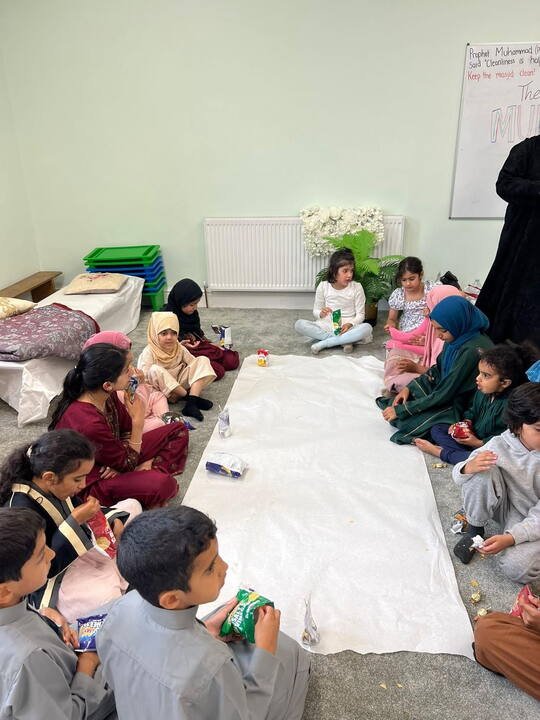 Photograph from a BKM Community gathering in Manchester