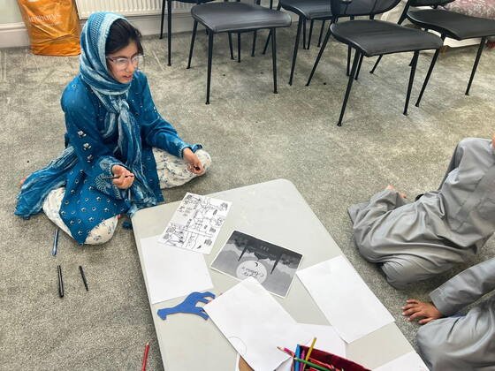 Photograph from a BKM Community gathering in Manchester