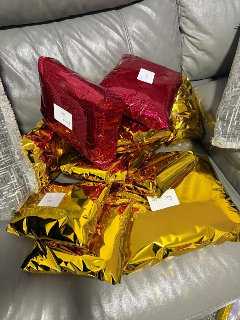 Aid parcels prepared for families
