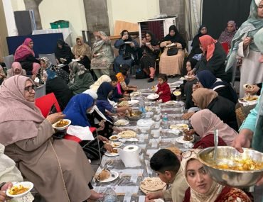 Community members gathered at BKM Community Group