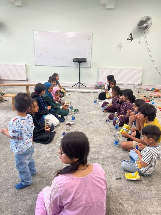 Photograph from a BKM Community gathering in Manchester