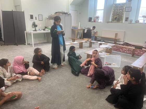 Photograph from a BKM Community gathering in Manchester