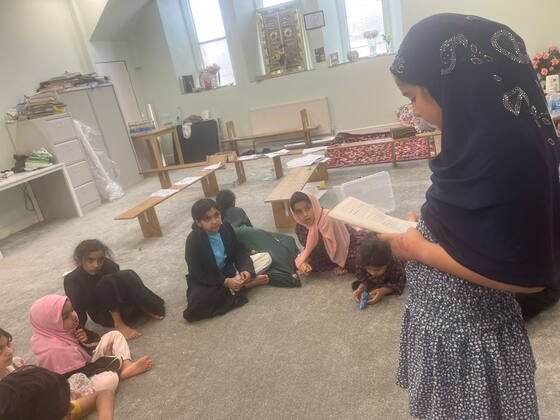 Photograph from a BKM Community gathering in Manchester